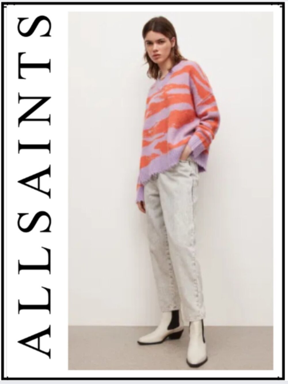 ALLSAINTS Tiga V-Neck Jumper